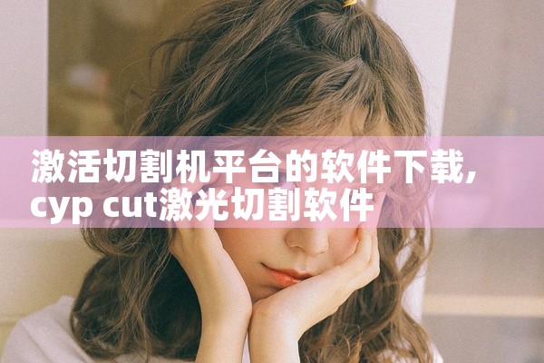 激活切割机平台的软件下载